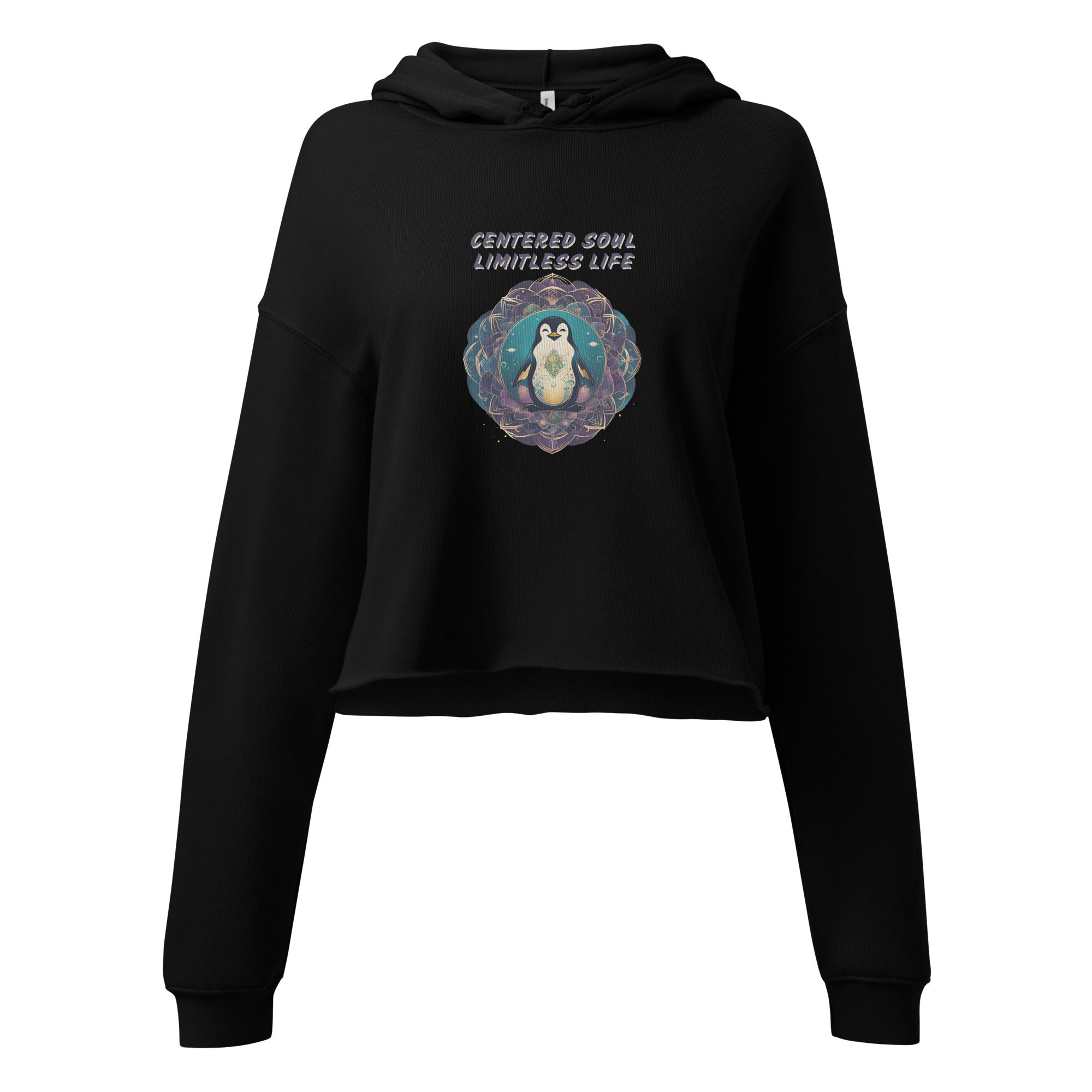 Centered Soul Crop Hoodie