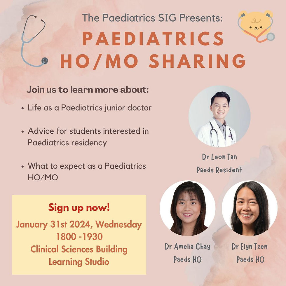 Paeds HO/MO Sharing