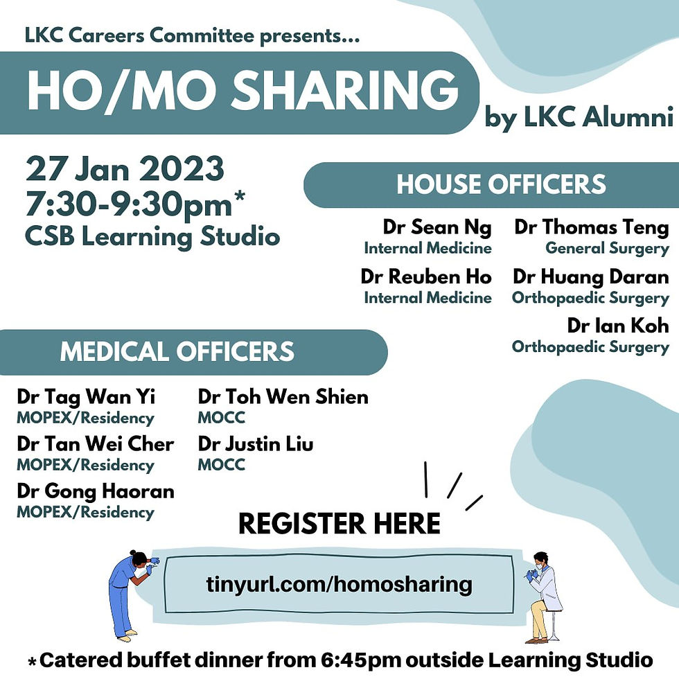 HO/MO Sharing by LKC Alumni
