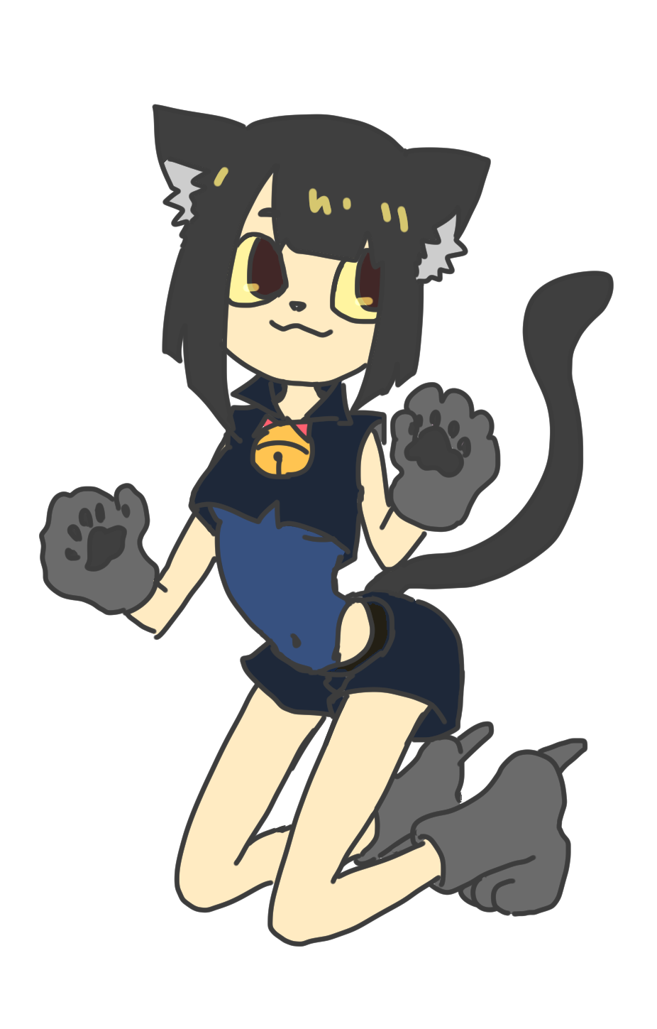 黒猫娘