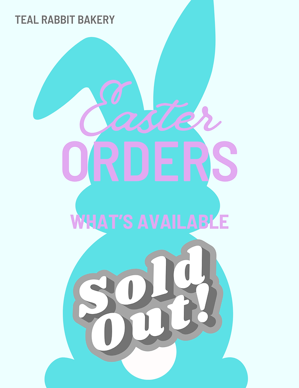 Bright Mint Green Pink Egg Hunt Bunny Happy Easter Flyer (5).png