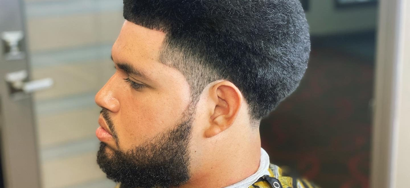 Lion's Den Barbershop Suite focuses on precision haircuts, smooth fades, tapers, shape ups and more.
