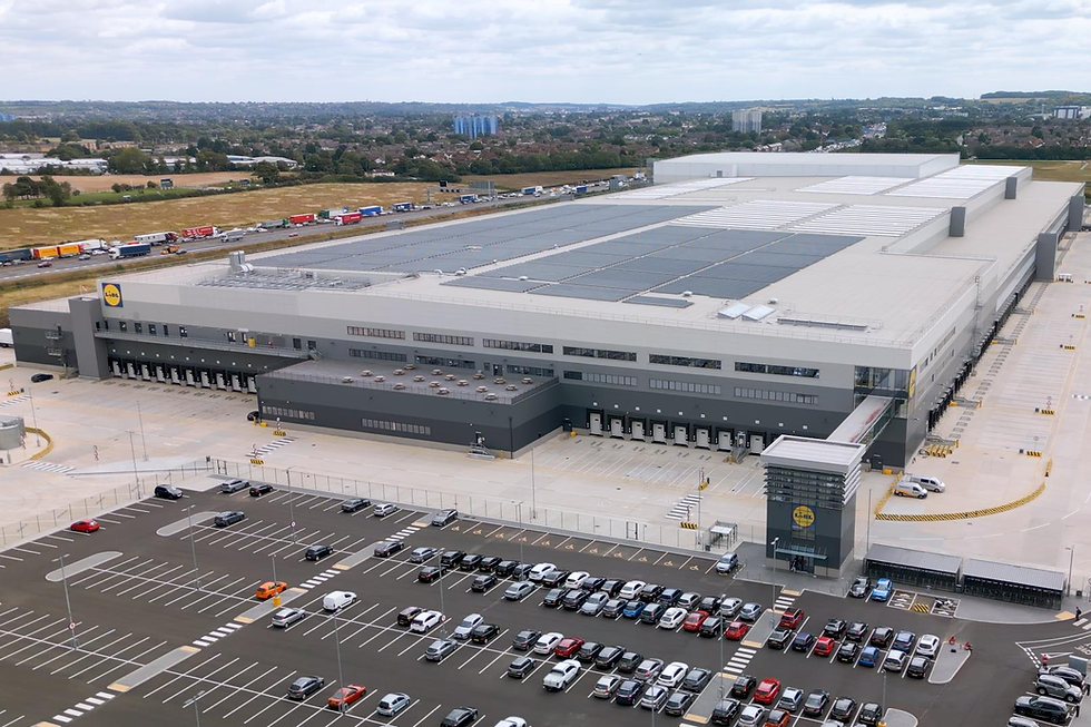 Lidl regional distribution centre supported by Servis security services