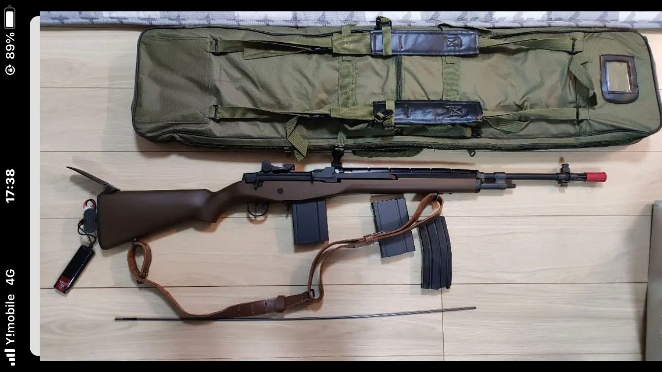 도쿄마루이 M14 전동건 중고 부품