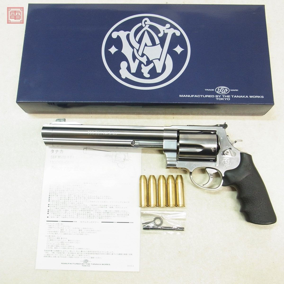 타나까 모델건 S&W M500 Ver.2 8-3 / 8인치 스텐레스