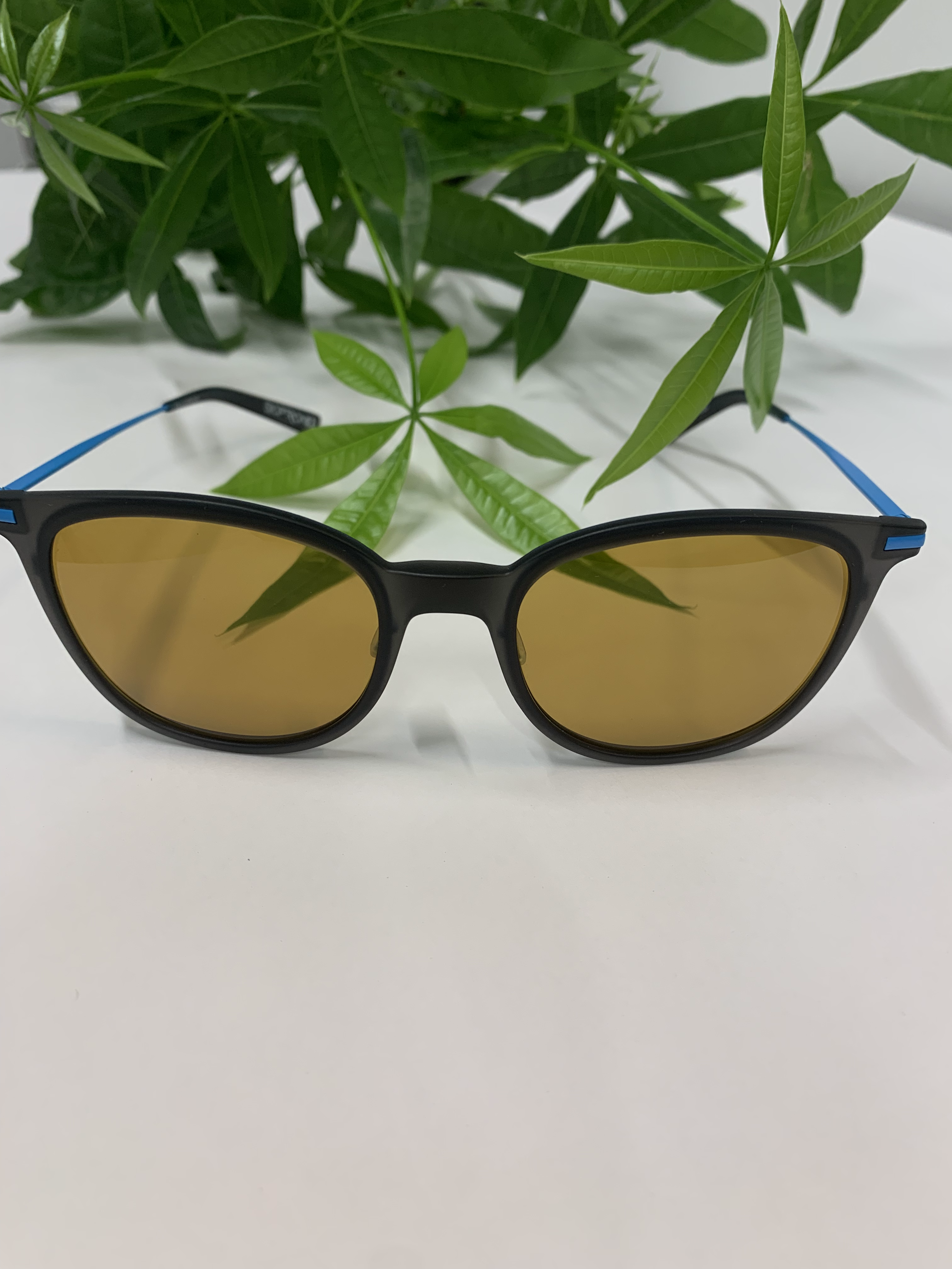 Pasarela: gafas Tesla en azul