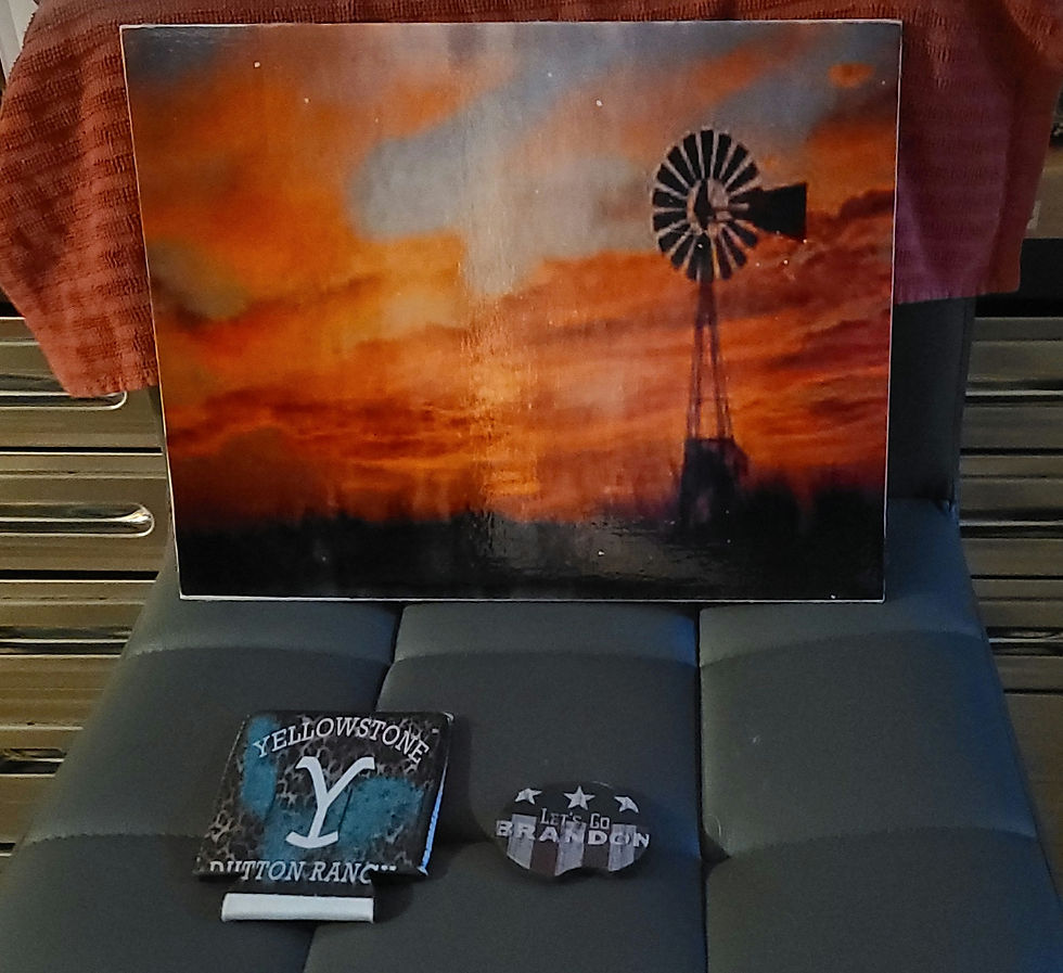 Thumbnail: Sublimation Pictures, Koozies, and Car coaster