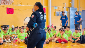 Participa Policía Estatal en campamentos de verano del Gobierno de Sonora en Hermosillo