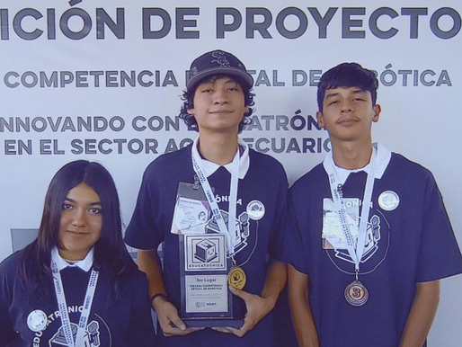 Reconoce SEC a ganadores de la tercera competencia estatal de robótica “Innovando con Educatrónica en el Sector Agropecuario”