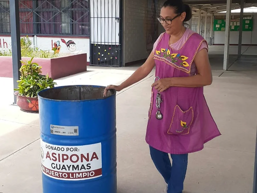 Contribuye SEC a la salud e higiene en escuelas de la región Guaymas-Empalme: Omar Núñez Caravantes