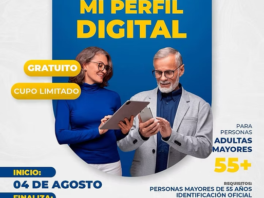 Invitan a participar en el taller gratuito 'Mi Perfil Digital'