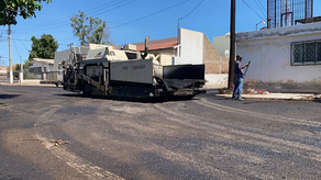 Continúa Ayuntamiento con programa de bacheo y recarpeteo en la ciudad