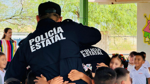 Impulsa Gobierno de Sonora proximidad policial con la niñez y juventud de Caborca y General Plutarco Elías Calles