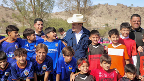 Rescata Gobernador Durazo unidades deportivas en beneficio de niños, jóvenes y adultos atletas