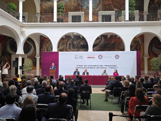 Gobierno de Sonora respalda a estudiantes con trámites notariales gratuitos