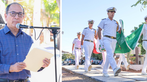 Celebra el Ayuntamiento de Guaymas el Día de la Bandera