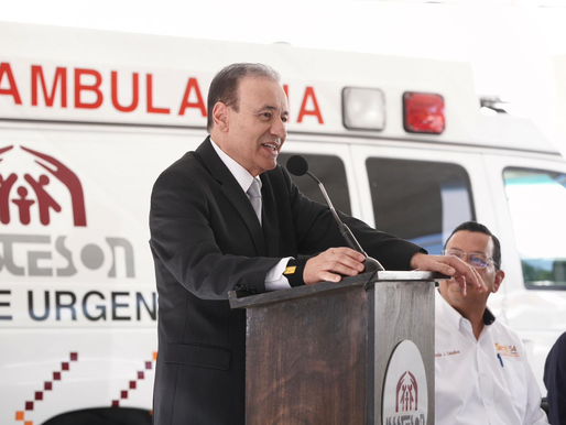 Gobernador Durazo fortalece a Isssteson con ocho nuevas ambulancias y respaldo presupuestal