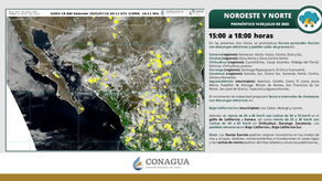 Llama Gobierno de Sonora a mantener medidas de prevención por tormentas y altas temperaturas