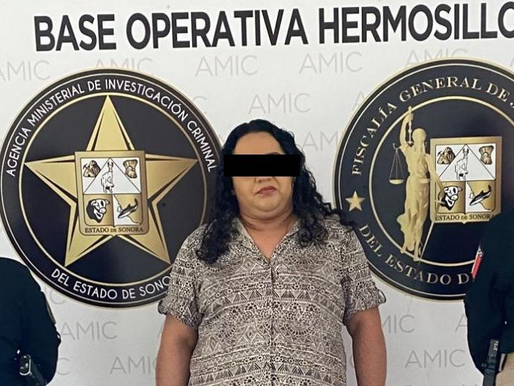 AMIC ejecuta orden de aprehensión por delito de robo en Hermosillo