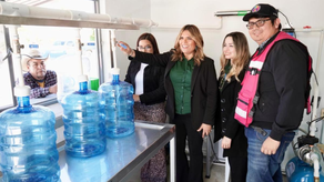 Gobierno de Sonora garantiza acceso al agua potable en Carbó con entrega de purificadora