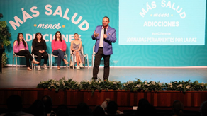 DIF Sonora y SSP imparten conferencia de prevención de adicciones en Cobach Villa de Seris