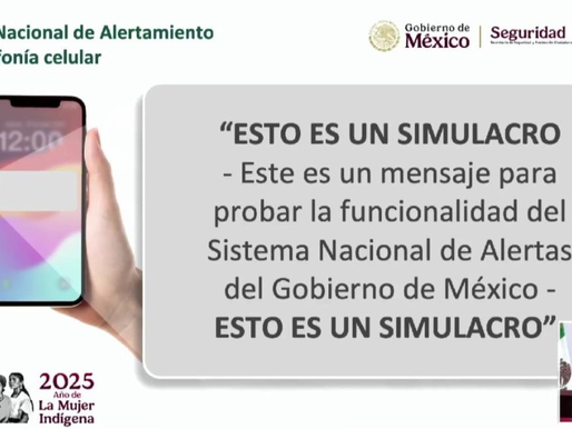 Gobierno de Sonora invita a participar en el Segundo Simulacro Nacional, que será con alertamiento vía celular