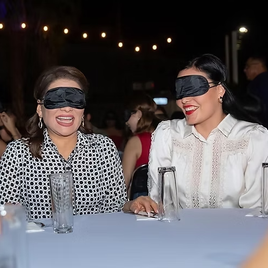 Realiza Gobierno de Sonora “Cena a Ciegas” para sensibilizar sobre la discapacidad visual