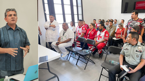 Realiza Ayuntamiento de Guaymas reunión con el Comité de Operaciones de Emergencias (COE)