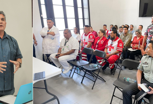Realiza Ayuntamiento de Guaymas reunión con el Comité de Operaciones de Emergencias (COE)