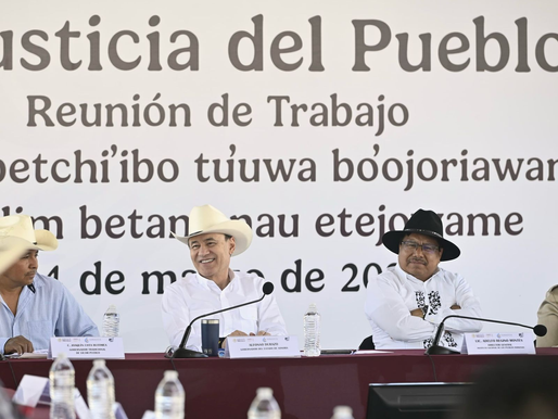 Gobernador Durazo avanza con acciones del Plan de Justicia Yaqui para fortalecer infraestructura hídrica
