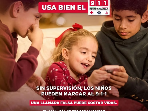 Recomienda SSPC Sonora no realizar llamadas de broma al 9-1-1 por el Día de Santos Inocentes