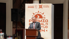 Gobernador Durazo da histórico impulso al talento sonorense con 120 mil pesos del Premio Estatal de la Juventud