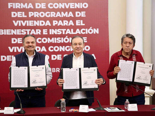 Promueve Gobernador Durazo jóvenes estudiantes sonorenses del programa de vivienda nacional