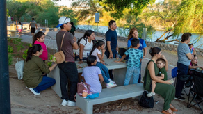 Gobierno de Sonora impulsa educación ambiental y arte comunitario en Bosque Urbano La Sauceda