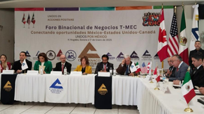 Gobierno de Sonora participa en el Foro Binacional de negocios T-MEC
