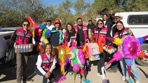 Rotaract Guaymas regala momento de alegría a niñez de la etnia Yaqui