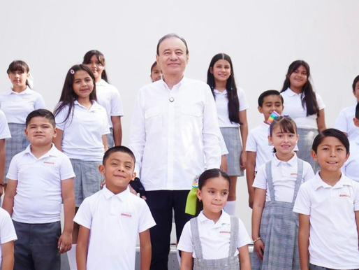 Gobernador Durazo fortalece educación con inversión histórica de más de 1,380 mdp