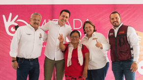 Gobierno de Sonora entrega más de mil lentes en el Poblado Miguel Alemán