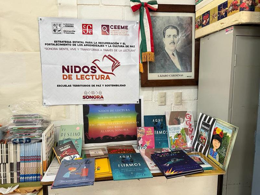 Invita SEC Sonora a crear Nidos de Lectura en coordinación con el Fondo de Cultura Económica
