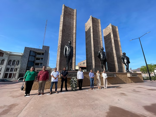 Conmemora Ayuntamiento de Guaymas el LXX aniversario luctuoso de Adolfo de la Huerta Marcor