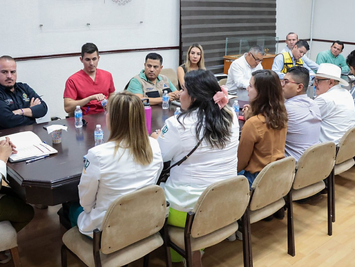 Participa Ayuntamiento de Guaymas en reunión de trabajo por altas temperaturas