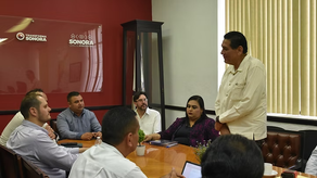 Alcalde Luis Fuentes impulsa proyectos para Empalme en reunión del Cecop