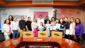 Premia Gobierno de Sonora a ganadores estatales del 48 Concurso Nacional de Pintura Infantil "La Niñez y La Mar ": SEC