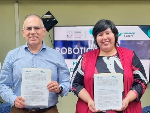 Fortalece Conalep Sonora aprendizaje sobre robótica y biónica en sus planteles