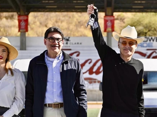 Gobernador Durazo moderniza transporte público de Nogales con nuevas unidades en circulación