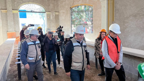 Gobierno de Sonora garantiza seguridad y conservación de patrimonio histórico en rehabilitación de Mercado Municipal