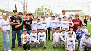 Gobernador Durazo y sector minero entregan Unidad Deportiva para niñas, niños y jóvenes del Río Sonora