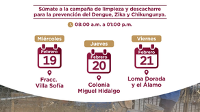 Promueve Ayuntamiento de Guaymas la Jornada de Descacharre del 19 al 21 de febrero