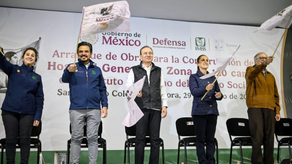 Cumplen Gobernador Durazo y Presidenta Sheinbaum a sonorenses con histórico inicio de obra de Hospital del IMSS en SLRC
