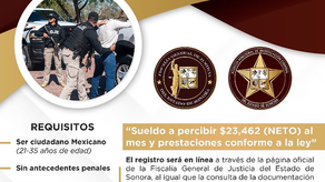 Abre FGJES convocatoria para Agentes Ministeriales de Investigación Criminal